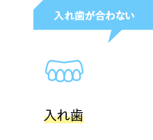 入れ歯が合わない 入れ歯